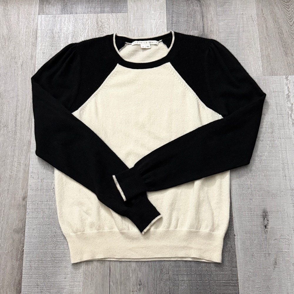 VERONICA Beard Albertina Cashmere Sweater size M